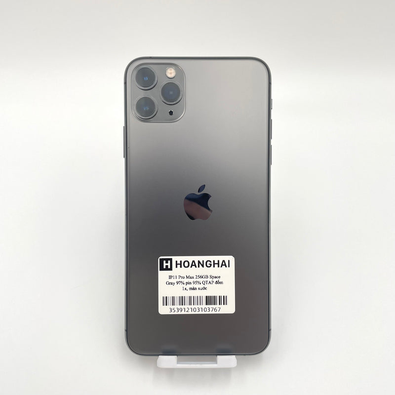 iPhone 11 Pro Max 256GB Space Gray 97% pin 95%  Quốc tế Apple (Đốm camera 1x)