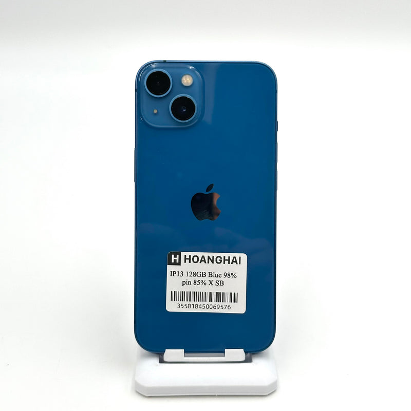 iPhone 13 128GB Blue 98% pin 85% Quốc tế từ SB (Không dùng sim SB)