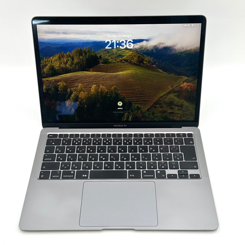 Macbook Air 2020 13.3in Gray Apple M1 /RAM 8GB /SSD 512GB 98% Sạc 193 lần BPTN (Xước màn nhẹ)