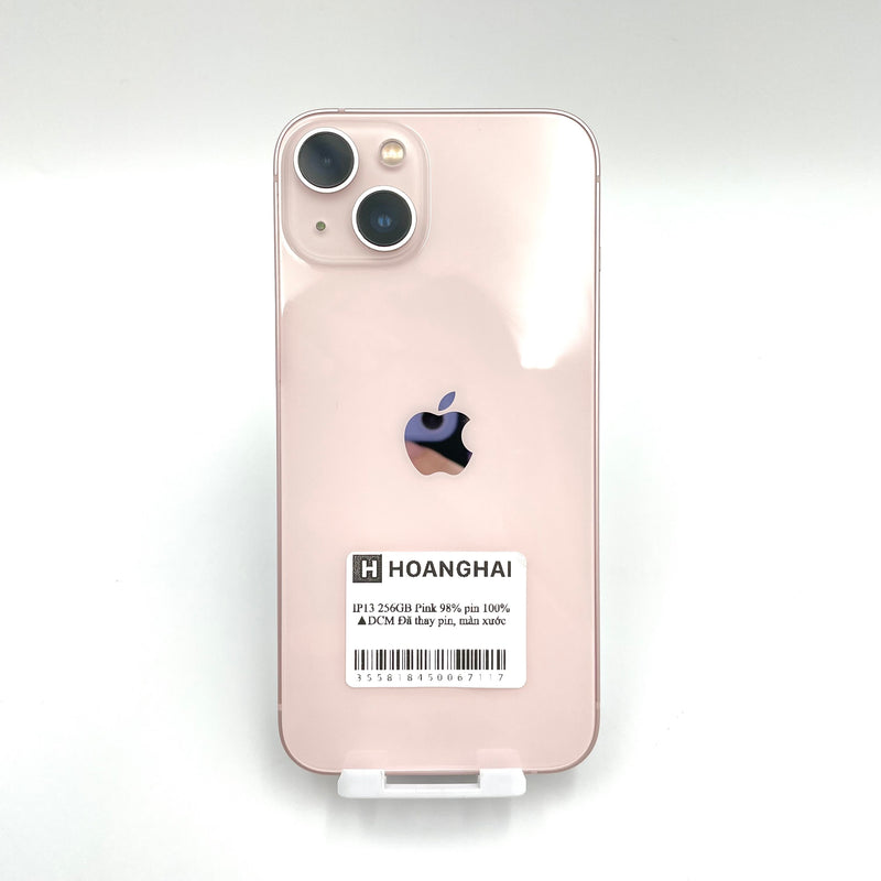 iPhone 13 256GB Pink 98% pin 100% Quốc tế từ DCM (Không dùng sim DCM - Đã thay pin, màn xước nhẹ)