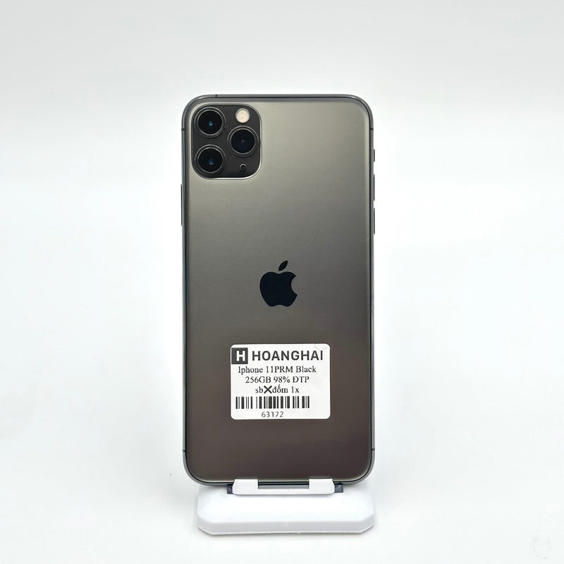 iPhone 11 Pro Max 256GB Space Gray 98% pin 100% Quốc tế từ SB (Không dùng sim SB - Đốm Camera 1x, đã thay pin)