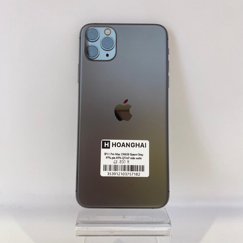 iPhone 11 Pro Max 256GB Space Gray 97% pin 85% Quốc tế Apple (Xước màn nhẹ)