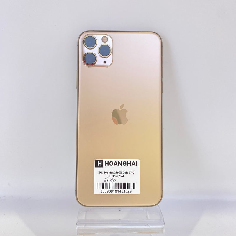 iPhone 11 Pro Max 256GB Gold 98% pin 88% Quốc tế Apple (Xước màn nhẹ)