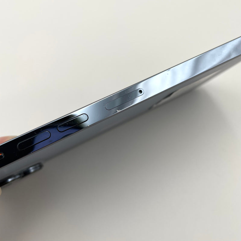 iPhone 13 Pro Max 256GB Sierra Blue 98% pin 100% DBH Quốc tế từ DCM (Không dùng sim DCM - Đã thay pin, đốm camera 4.4x, xước màn)