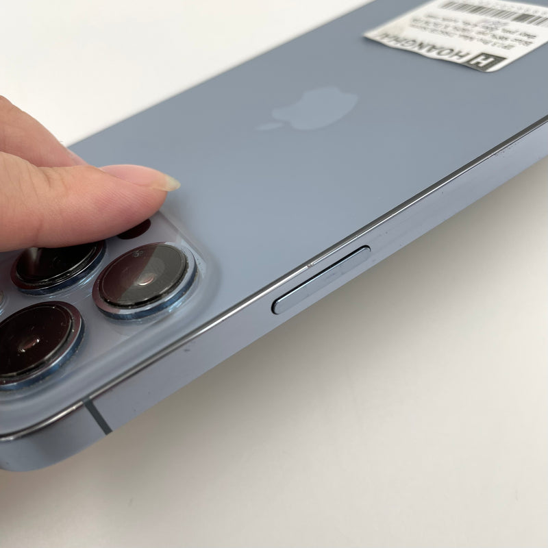 iPhone 13 Pro Max 256GB Sierra Blue 98% pin 100% DBH Quốc tế từ DCM (Không dùng sim DCM - Đã thay pin, đốm camera 4.4x, xước màn)