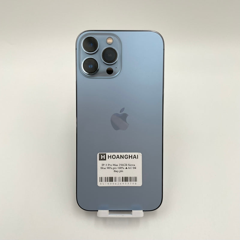 iPhone 13 Pro Max 256GB Sierra Blue 98% pin 100% Quốc tế từ AU (Không dùng sim AU - Đã thay pin)