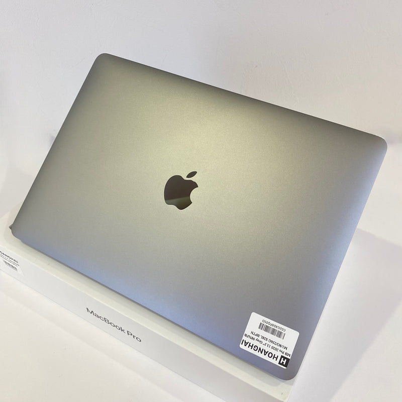 Macbook Pro 2020 13.3in Gray Apple M1 /RAM 8GB/SSD 256GB 98% Fullbox Sạc 28 lần BPTN