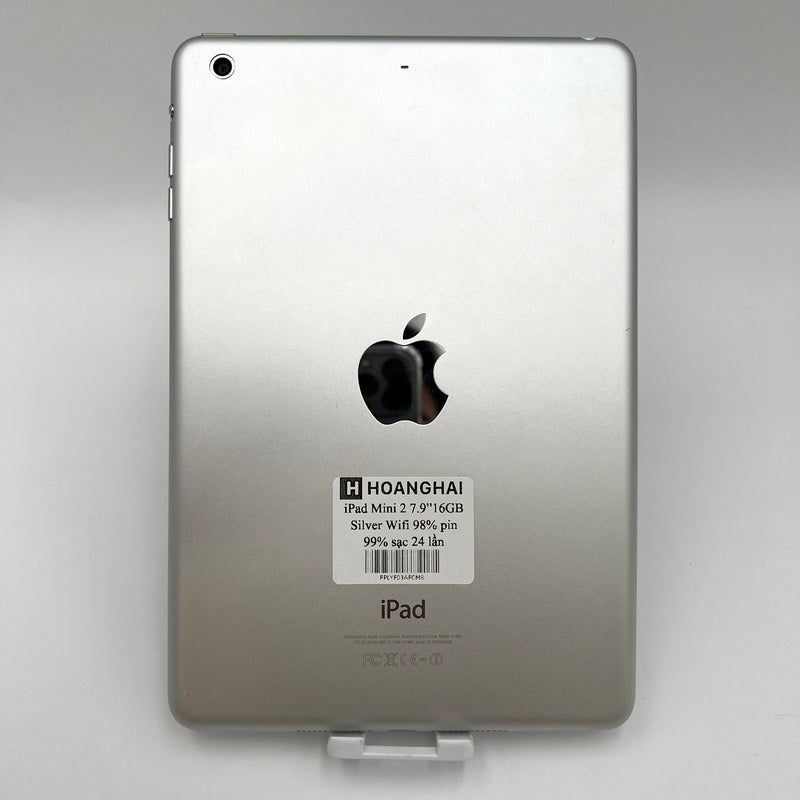iPad Mini 2 16Gb シルバー Wifi バッテリー 95% から 98%