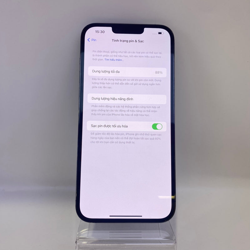 iPhone 13 Pro Max 1TB Đen 98% pin 88% Máy đã trả hết tiền mạng dùng như Quốc tế Apple (Xước màn nhiều) - HH2936