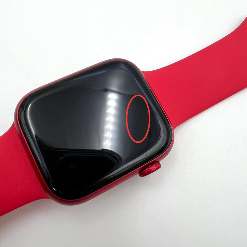 Apple Watch Series 9 45mm 4G + GPS 98% Vỏ nhôm màu Đỏ/Dây Thể thao màu Đỏ