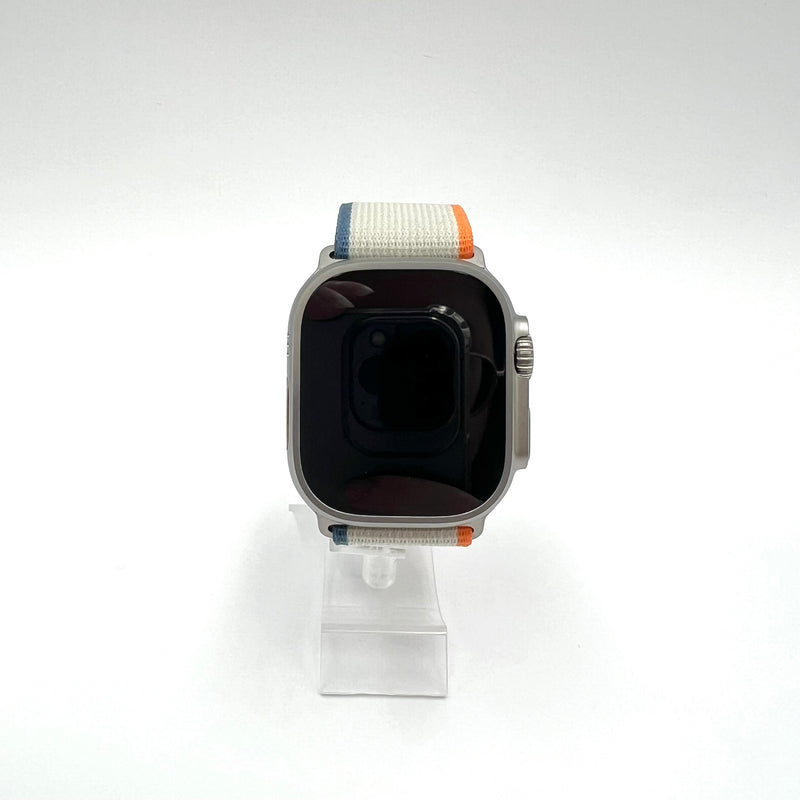 Apple Watch Ultra 2 2023 49mm 4G+GPS 98% fullbox Vỏ titan màu cam/Dây vải màu be