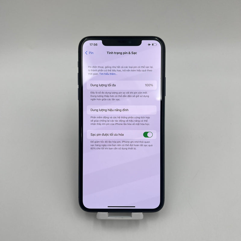 iPhone 11 Pro Max 256GB Xanh Lá 98% pin 100% Quốc tế Apple (Đốm camera 2x - Đã thay pin)