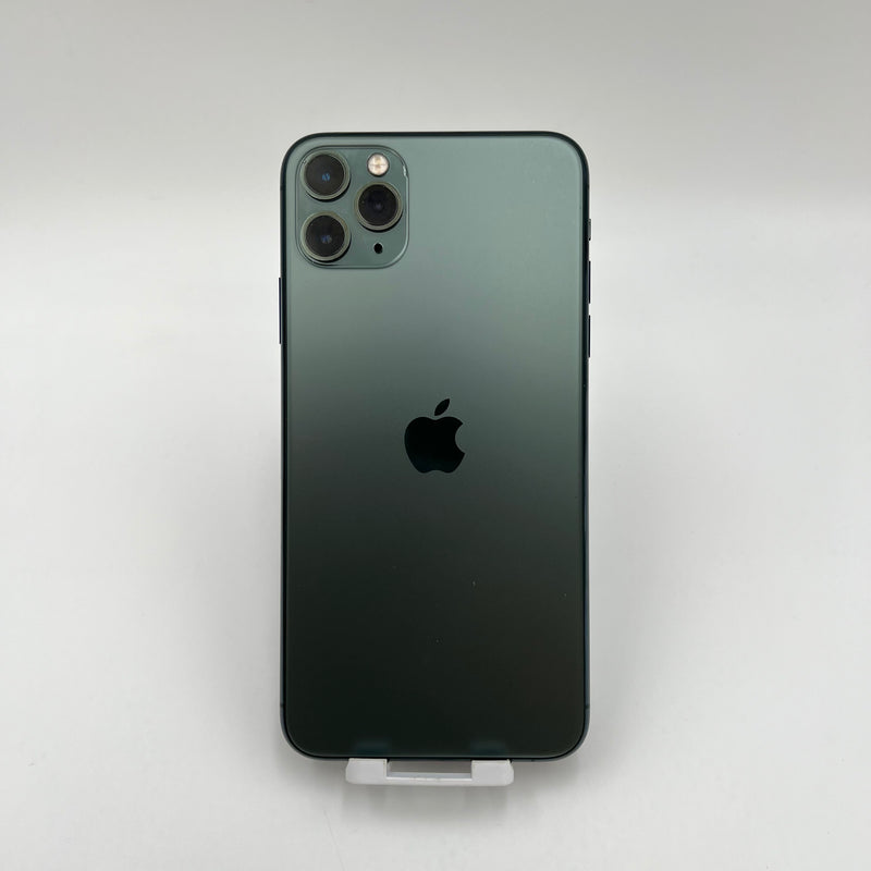 iPhone 11 Pro Max 256GB Xanh Lá 97% pin 100% Quốc tế từ DCM (Không dùng sim DCM - Đốm camera, mẻ camera sau , xước màn - Đã thay pin) - HH5787