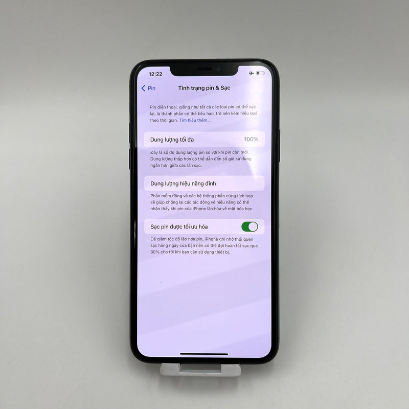 iPhone 11 Pro Max 256GB Xanh Lá 97% pin 100% Quốc tế từ DCM (Không dùng sim DCM - Đốm camera, mẻ camera sau , xước màn - Đã thay pin) - HH5787