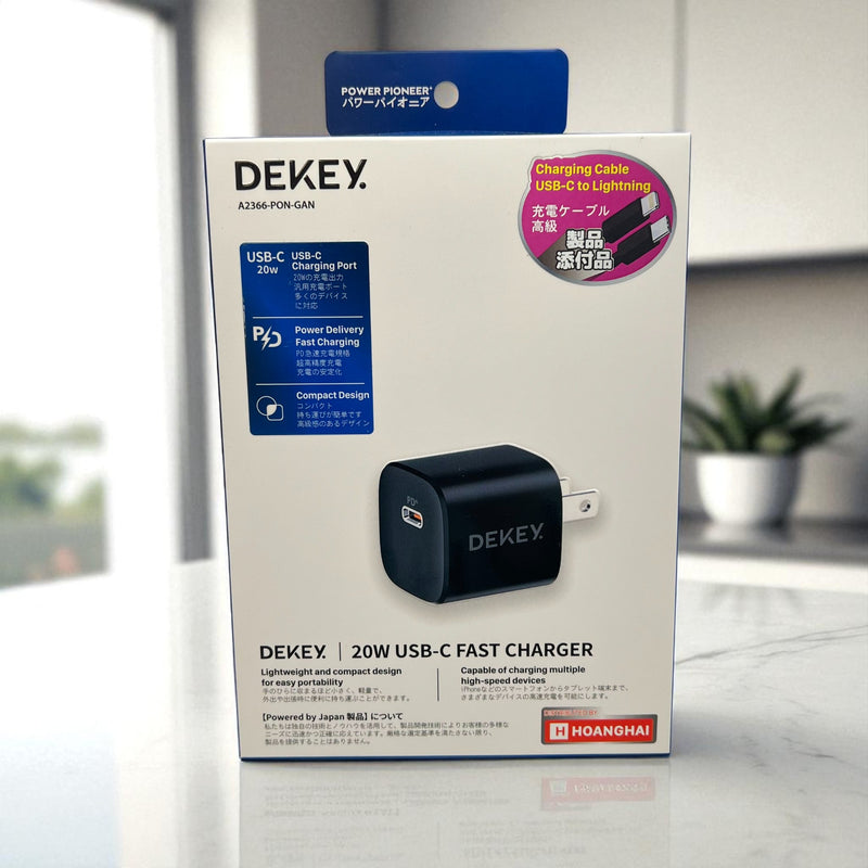 Bộ sạc cáp Dekey 20W
