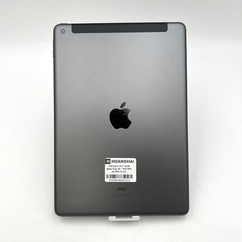 iPad Gen 9 2021 64GB Xám 4G + Wifi 98% pin 90% từ AU