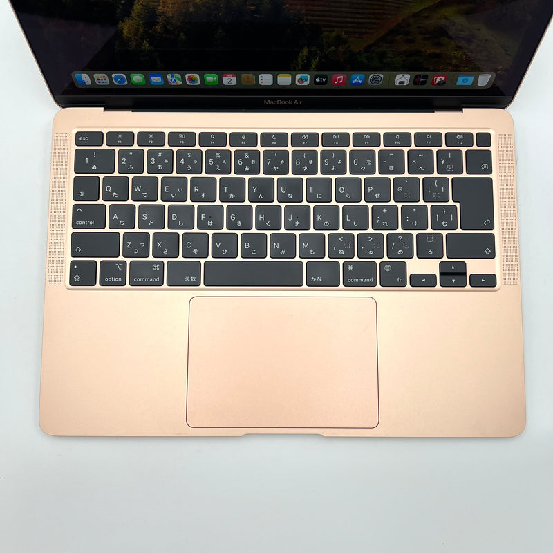 Macbook Air 2020 13.3in Vàng Apple M1/ RAM 8GB /SSD 256GB 98% Sạc 64 lần BPTN (Xước viền)