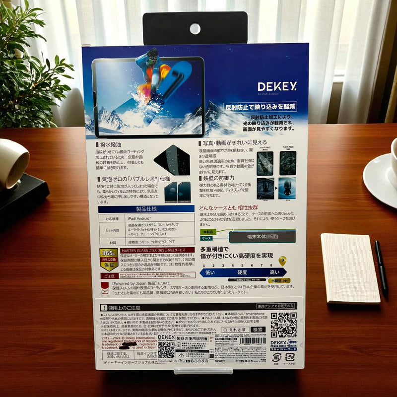 Kính cường lực Dekey 3D iPad