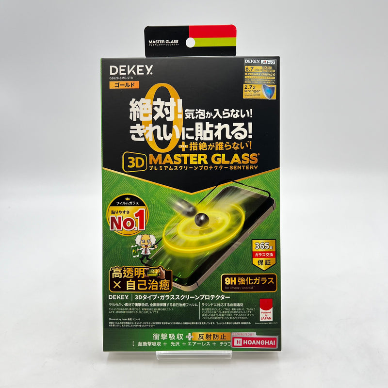 Kính cường lực Chống nhìn trộm Dekey 3D Green