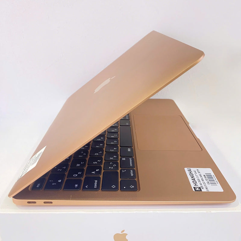 Macbook Air 2020 13.3in Vàng Intel Core i5/ RAM 8GB /SSD 512GB 98% Fullbox Sạc 49 lần BPTN