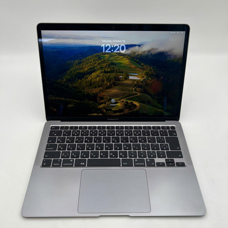 Macbook Air 2020 13.3in Xám Apple M1/RAM 8GB/SSD 512GB 98% Sạc 140 lần BPTN (Viền xước nhẹ)