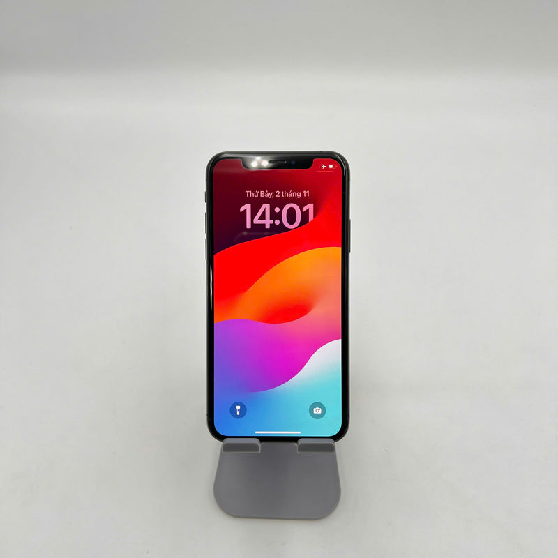 iPhone XS 64GB Đen 98% pin 86% Máy đã trả hết tiền mạng dùng như Quốc tế Apple (màn xước nhẹ) HH1863