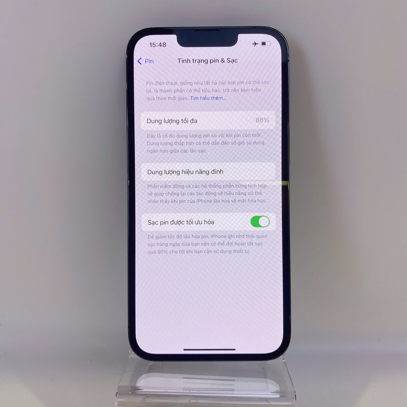 iPhone 13 Pro 256GB Xanh Lá  98% pin 86% Quốc tế Apple (Đốm camera 3x - Xước màn) - HH2362