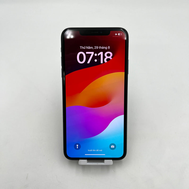 iPhone 11 Pro Max 256GB Xanh Lá 98% pin 100% Máy đã trả hết tiền mạng dùng như Quốc tế Apple (Đốm camera 1x - Đã thay pin)