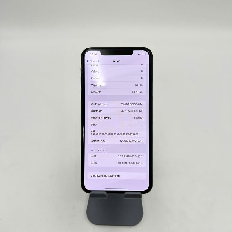 iPhone 11 Pro Max 64GB Xanh Lá 98% pin 100% DBH Quốc tế Apple (Thay pin chính hãng Apple - Đốm camera 1x) - HH4227