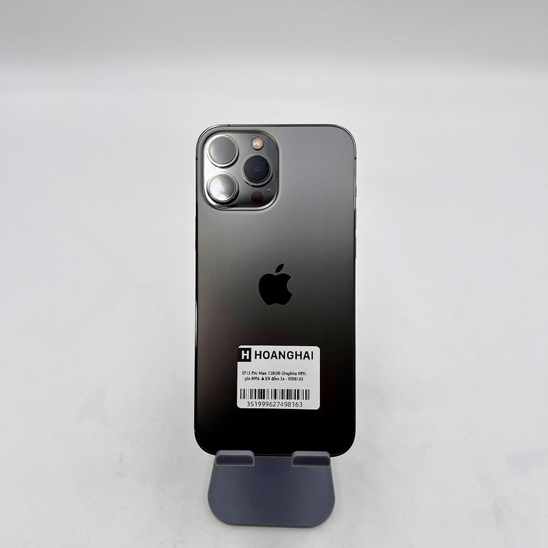 iPhone 13 Pro Max 128GB Đen 98% pin 89%  Quốc tế từ SB (Không dùng sim SB - Đốm camera 3x)  - HH8163