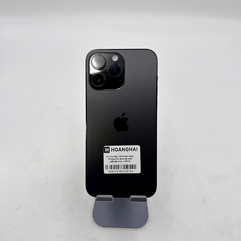 iPhone 14 Pro Max 128GB Đen 97% pin 85%  Quốc tế từ SB (Không dùng sim SB - Đốm camera 0.5x, máy xước nhiều) - HH8164