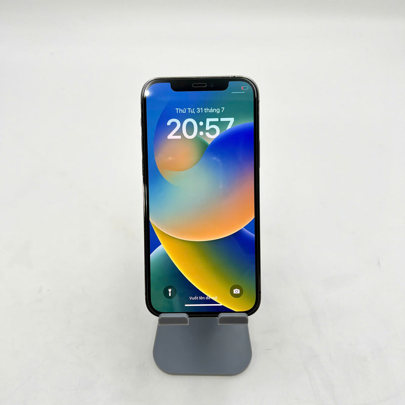 iPhone 12 Pro 256GB Đen 98% pin 100% MÁY LOCK  (Đã thay pin - Xước viền)