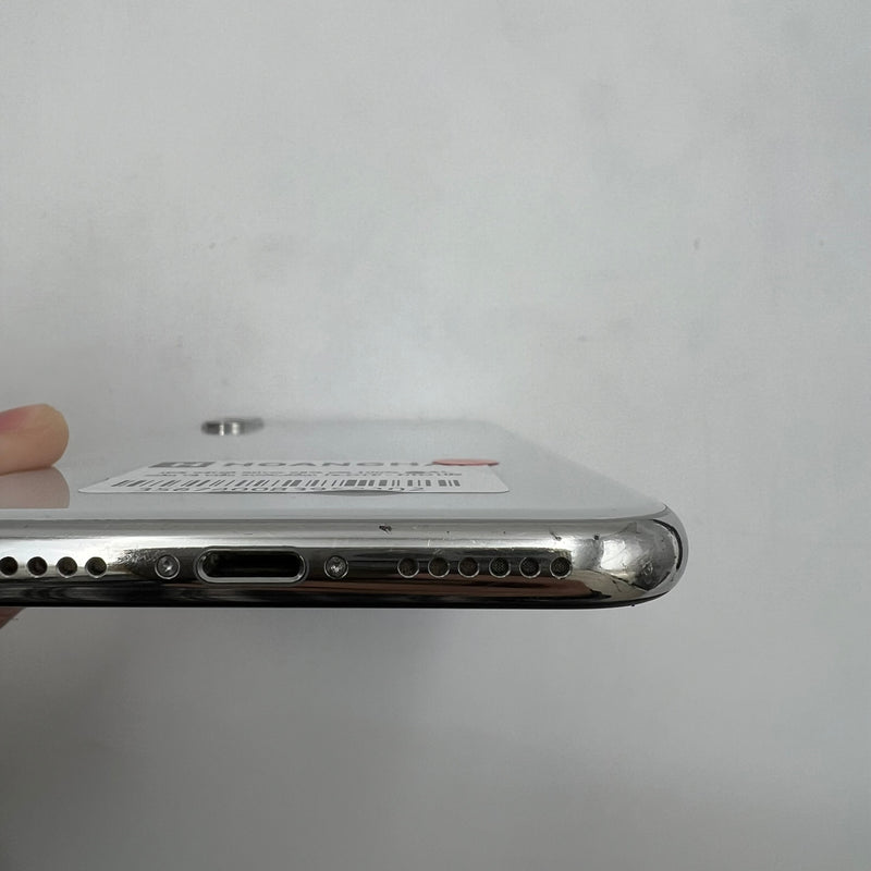 iPhone X 64GB Trắng 98% pin 100% Máy đã trả hết tiền mạng dùng như Quốc tế Apple (Đã thay pin - Đốm camera 1x, màn và viền xước) - HH2102