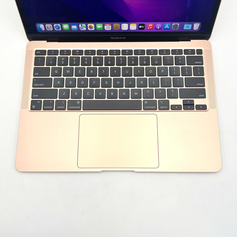 Macbook Air 2020 13.3in Vàng Apple M1/ RAM 8GB /SSD 256GB 99% Sạc 65 lần BPTA