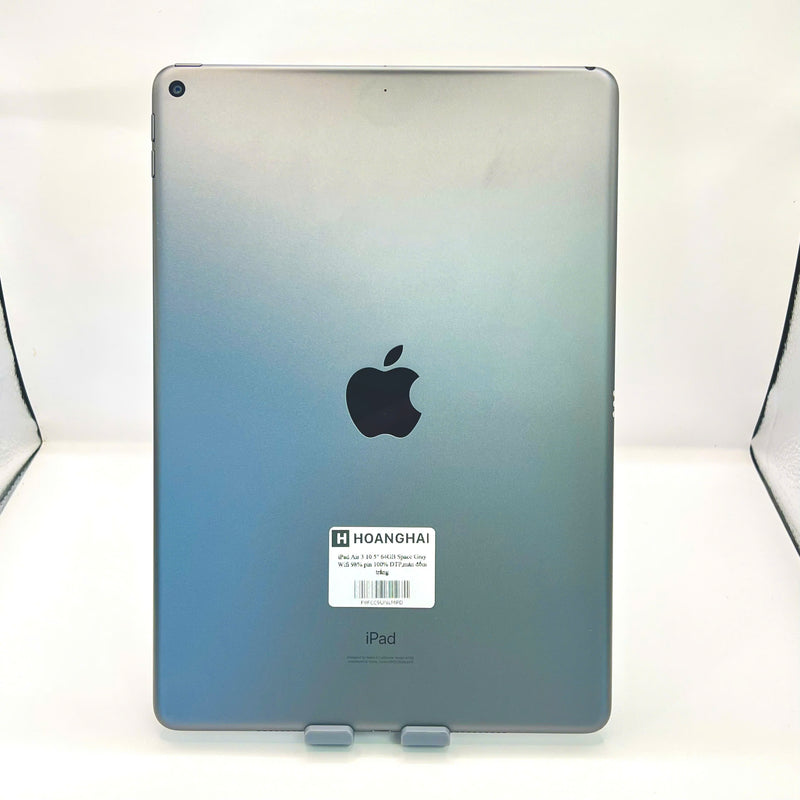 iPad Air 3 2019 10.5in 64GB Xám Wifi 98% pin 100% (Đã thay pin - màn đốm trắng)