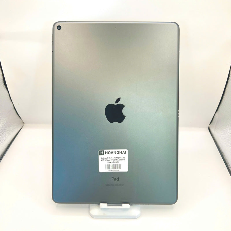 iPad Air 3 2019 10.5in 64GB Xám Wifi 98% pin 95% DBH (Viền xước, màn đốm trắng)