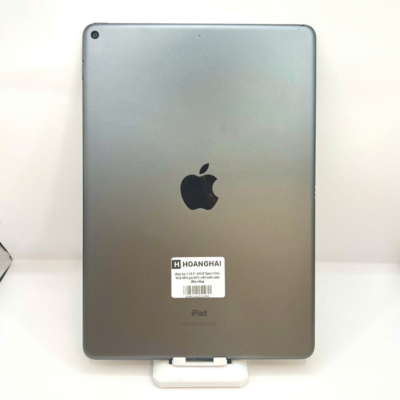 iPad Air 3 2019 10.5in 64GB Xám Wifi 98% pin 85% (Viền xước, màn đốm trắng)