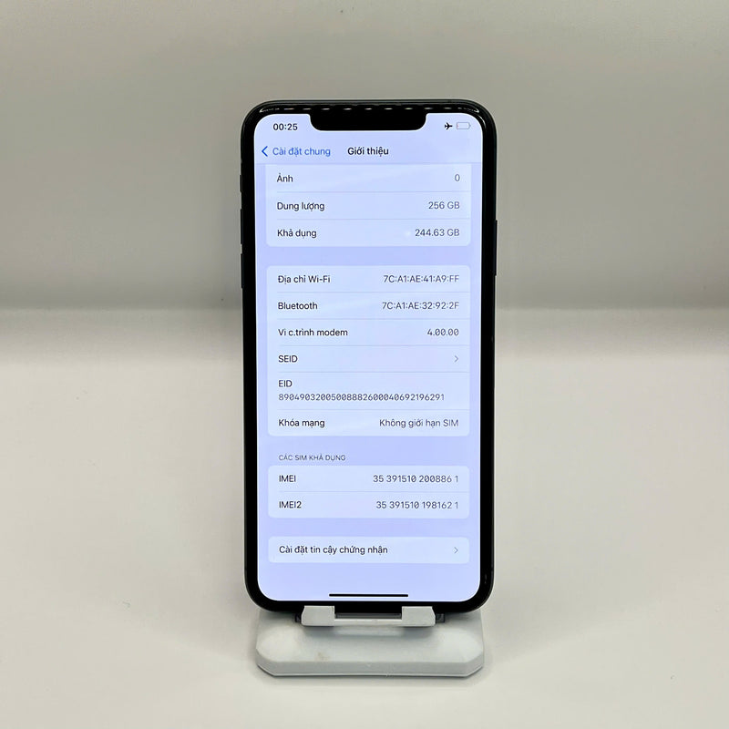 iPhone 11 Pro Max 256GB Xanh Lá 97% pin 86%  Quốc tế Apple (Đã thay pin , kính lưng - Máy xước) - HH8861
