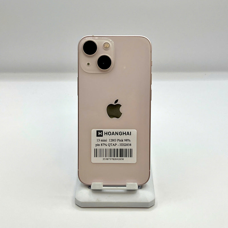 iPhone 13 Mini 128GB Hồng 98% pin 87%   Quốc tế Apple  - HH2838