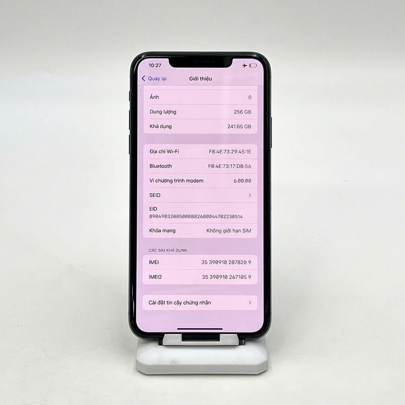 iPhone 11 Pro Max 256GB Xanh Lá 98% pin 100% Quốc tế Apple (Đã thay pin) - HH8209