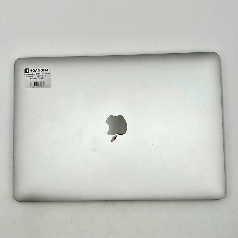 Macbook Pro 2017 13.3in Bạc Intel Core i7/RAM 16GB/SSD 128GB 97% pin 100% BPTN (Đã thay pin, xước gôm vỏ)