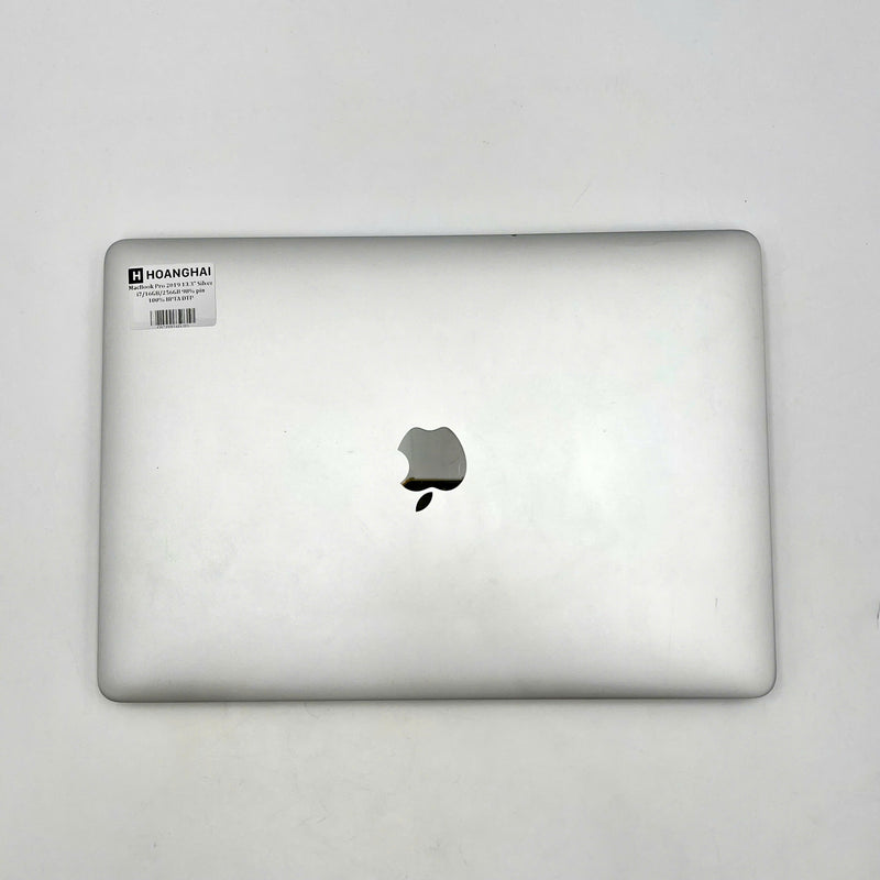 Macbook Pro 2019 13.3in Bạc Intel Core i7/ RAM 16GB/ SSD 256GB 98% pin 100% BPTA (Đã thay pin)