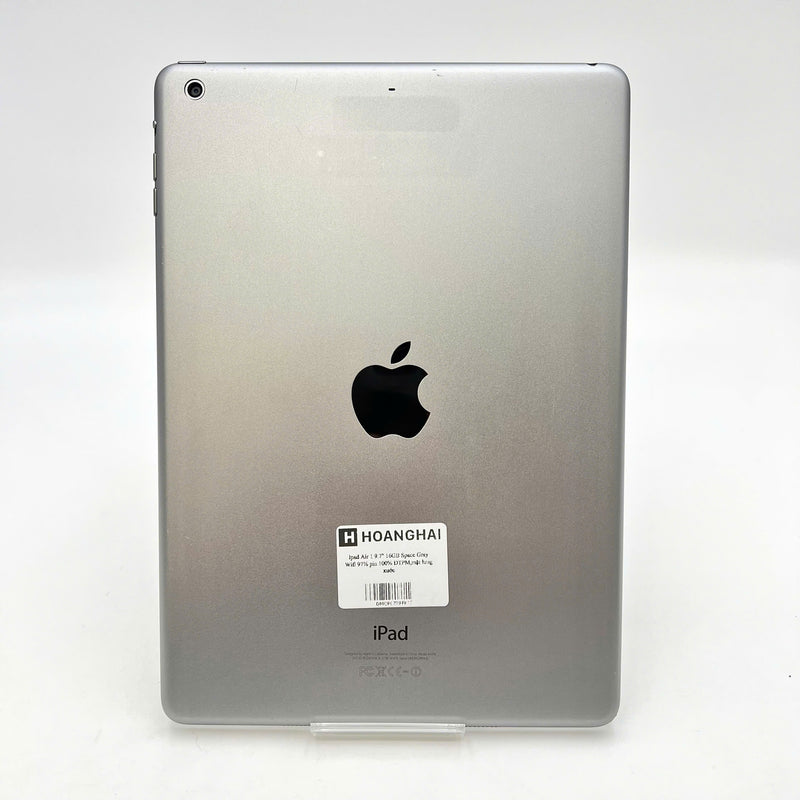 iPad Air 1 9.7in 16GB Xám Wifi 97% pin 100% (Đã thay pin, mặt lưng xước)