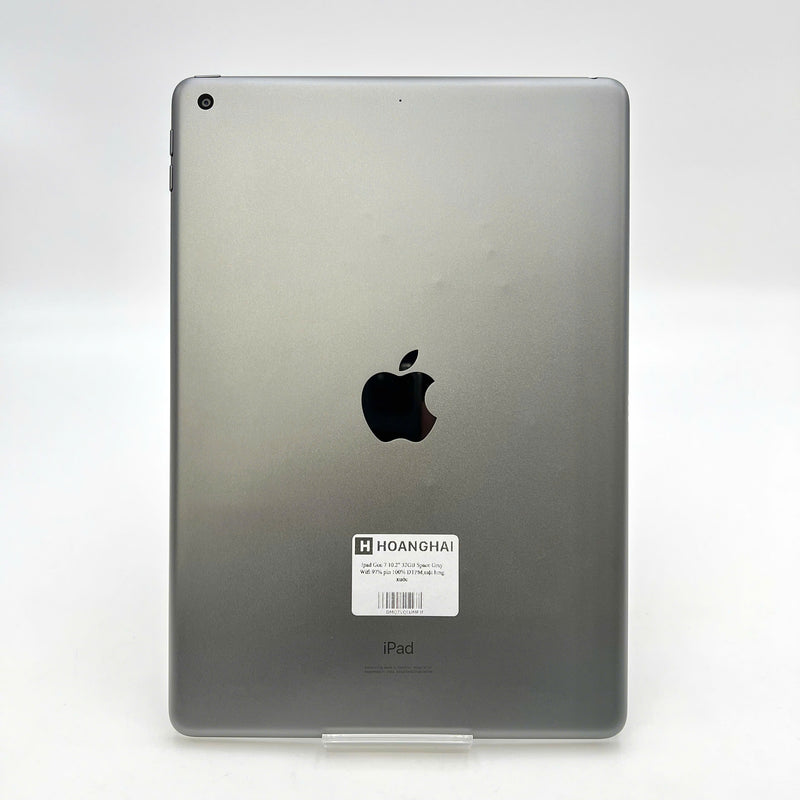 iPad Gen 7 2019 10.2in 32GB Xám Wifi 97% pin 100%  (Đã thay pin, mặt lưng xước)