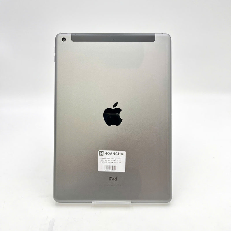 iPad Gen 7 2019 10.2in 32GB Xám 4G + Wifi 98% pin 100% Từ SB (Đã thay pin, viền xước, mặt lưng ám màu)