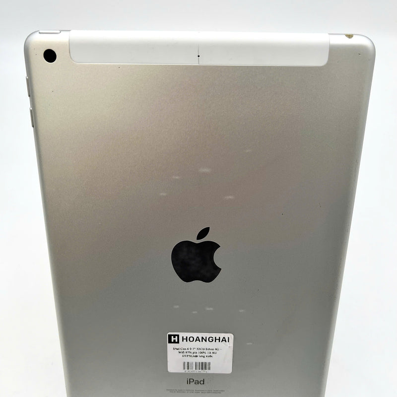 iPad Gen 6 2018 9.7in 32GB Bạc 4G + Wifi 97% pin 100% Từ AU (Đã thay pin, mặt lưng xước)