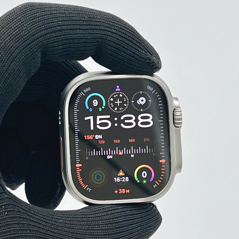 Apple Watch Ultra 2 2023 49mm 4G+GPS 98% Vỏ titan/ Dây Đeo Ocean màu Trắng từ AU