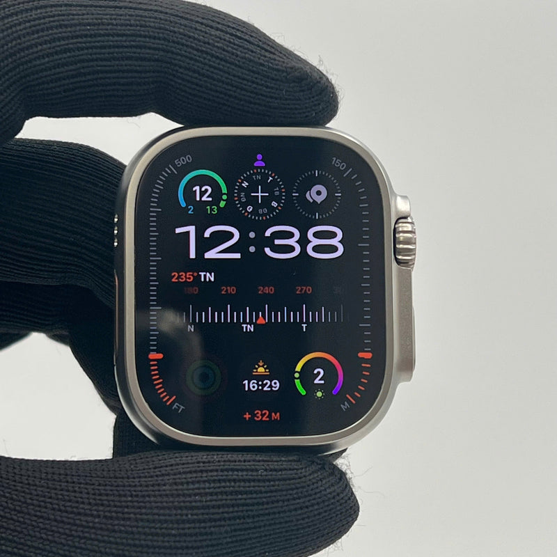 Apple Watch Ultra 49mm 4G + GPS 98% Vỏ titan/Dây đeo Ocean màu Xanh từ SB