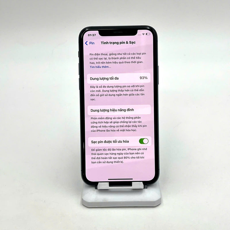 iPhone 11 Pro 64GB Xanh Lá 97% pin 93%  Máy đã trả hết tiền mạng dùng như Quốc tế Apple (Đã thay pin, xước viền, màn) - HH3208