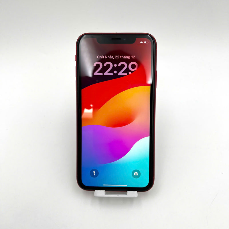 iPhone XR 64GB Đỏ 97% pin 92%  Máy đã trả hết tiền mạng dùng như Quốc tế Apple (Đã thay pin, xước viền, màn) - HH7669